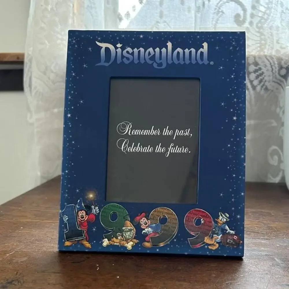 Vintage Disneyland 1999 Y2K New Year’s Eve millennium picture frame millenium